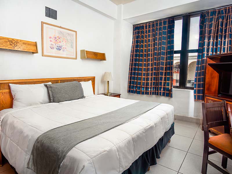 Habitacion Sencilla Hospedaje Hotel Premier Centro Histórico Saltillo Coahúila